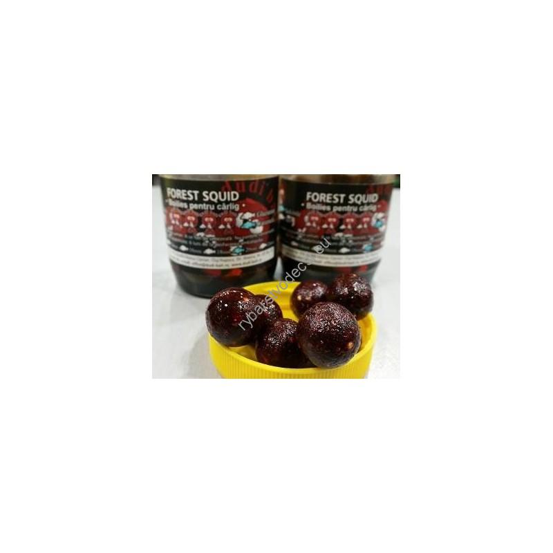 DUDI BAIT Chytacie boilies trvanlivé v dipe ,,FOREST SQUID,, 100gr.