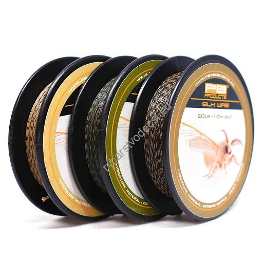 PB Products Nadväzcová Šnúra Silk Wire 20lb / 10m