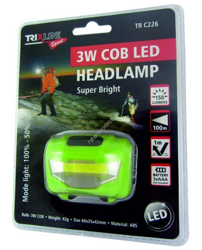 Čelovka TRIXLINE 3W Cob Led Headlamp TR C226