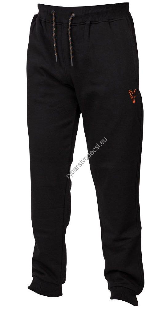 FOX Collection Orange Black Joggers - Tepláky