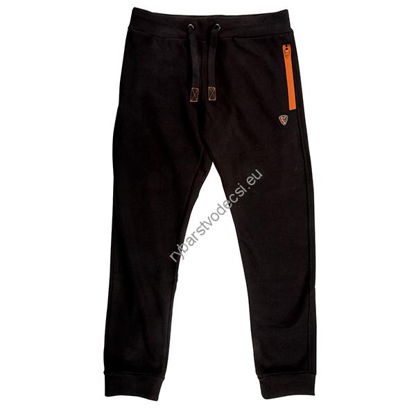 Fox Joggers Black/Orange  Tepláky Slim