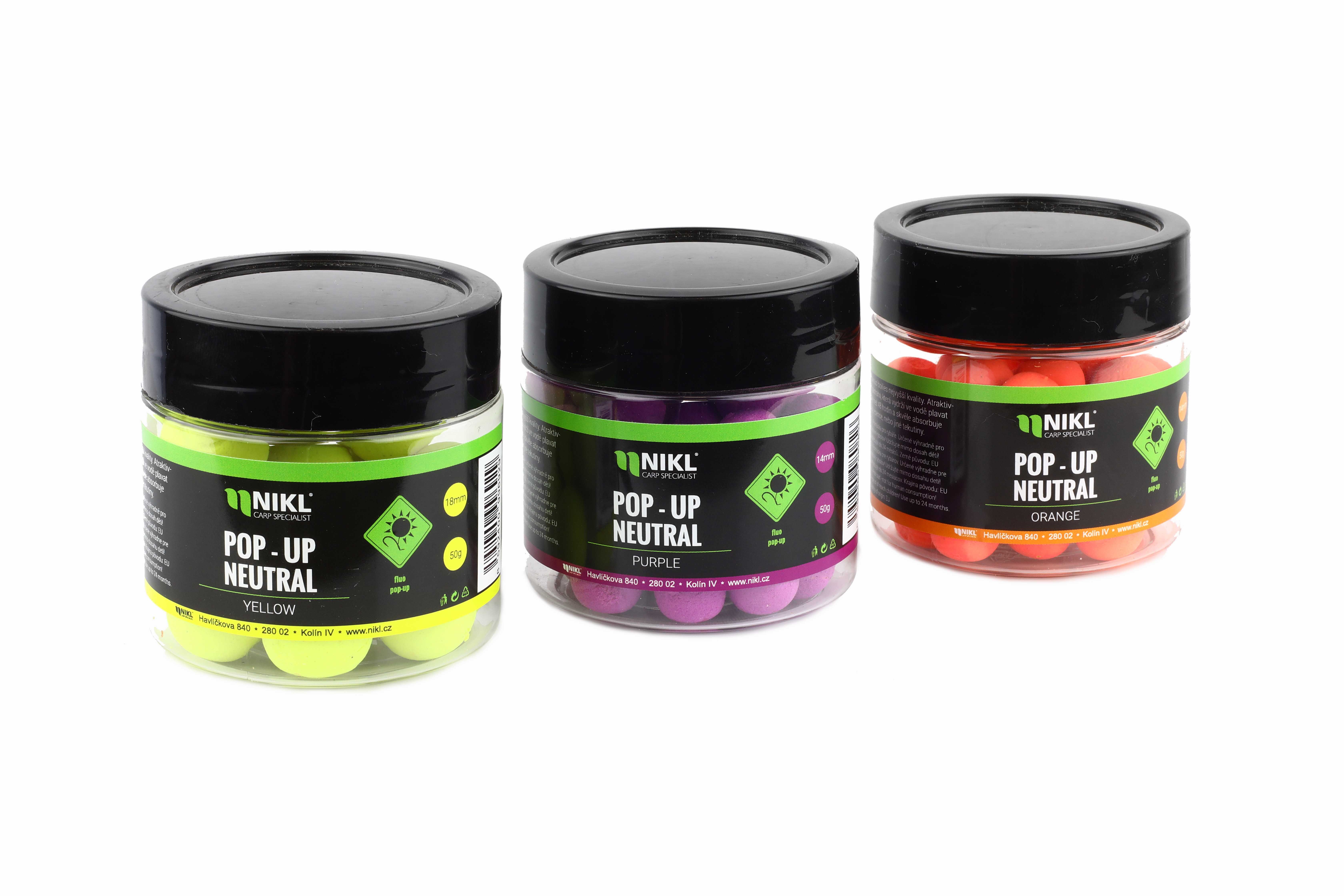 Nikl Fluoro Pop-up Natural  50g / 18mm