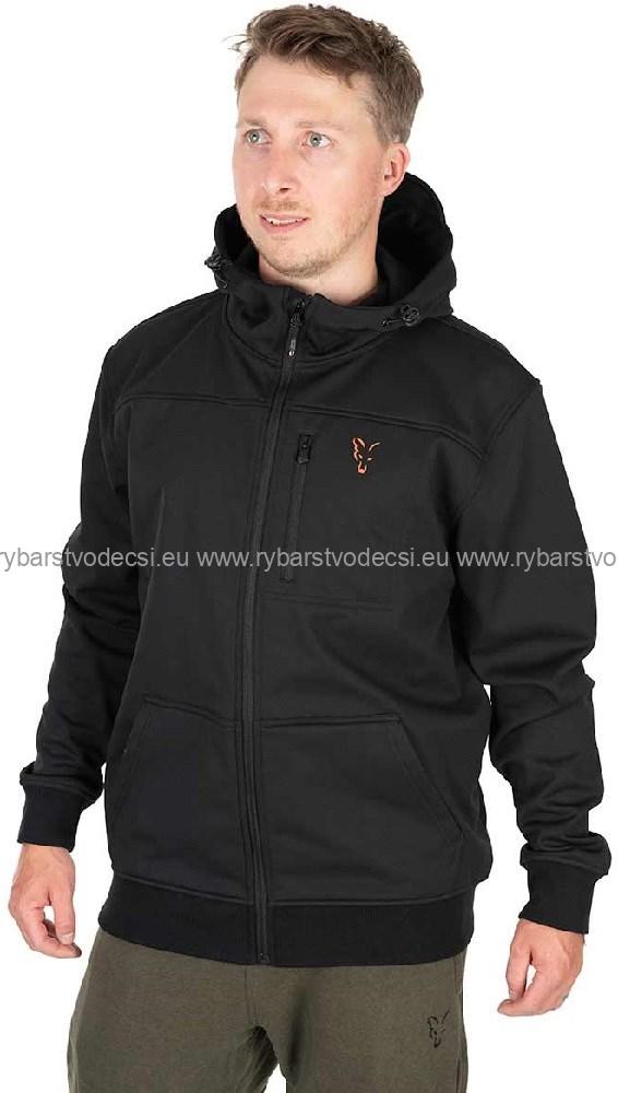 Fox Bunda Collection Soft Shell Jacket Black Orange