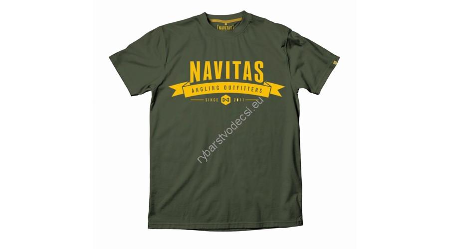 Navitas tričko Outfitters tee Green
