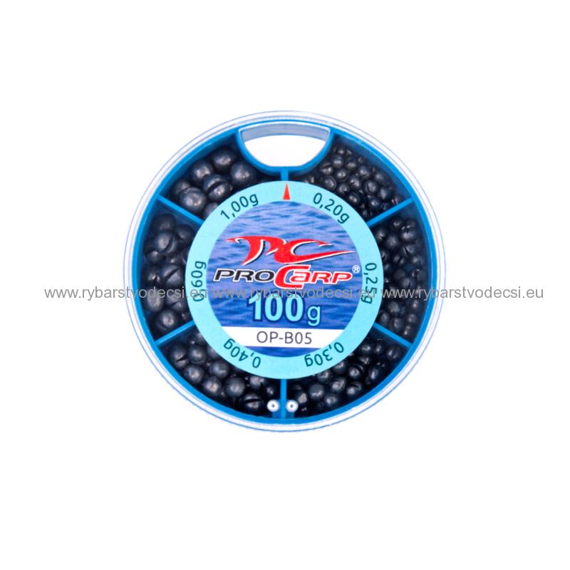 VYVAŽOVACIE OLOVKÁ PROCARP B05 – 100g; 0,20g-1,00g