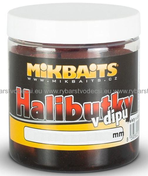 Mikbaits Chytacie Halibutky v Dipe Španielsky Halibut 250ml / 22mm