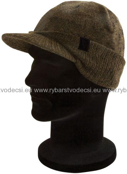 Fox Čiapka Khaki Black Peaked Beanie