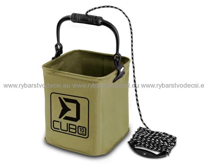 Skladacie vedro Delphin CUBO 5L/10L