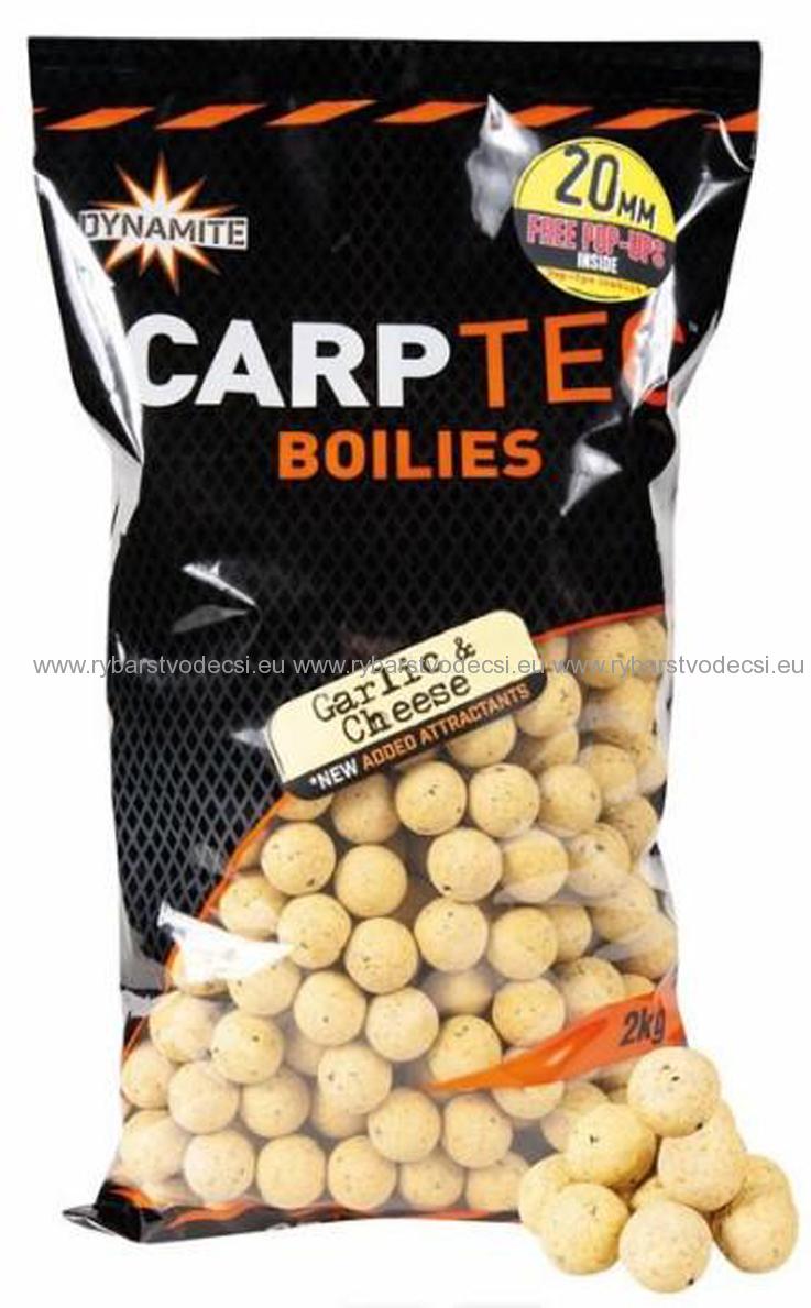 Boilies DYNAMITE BAITS Carp Tec Garlic & Cheese 1kg