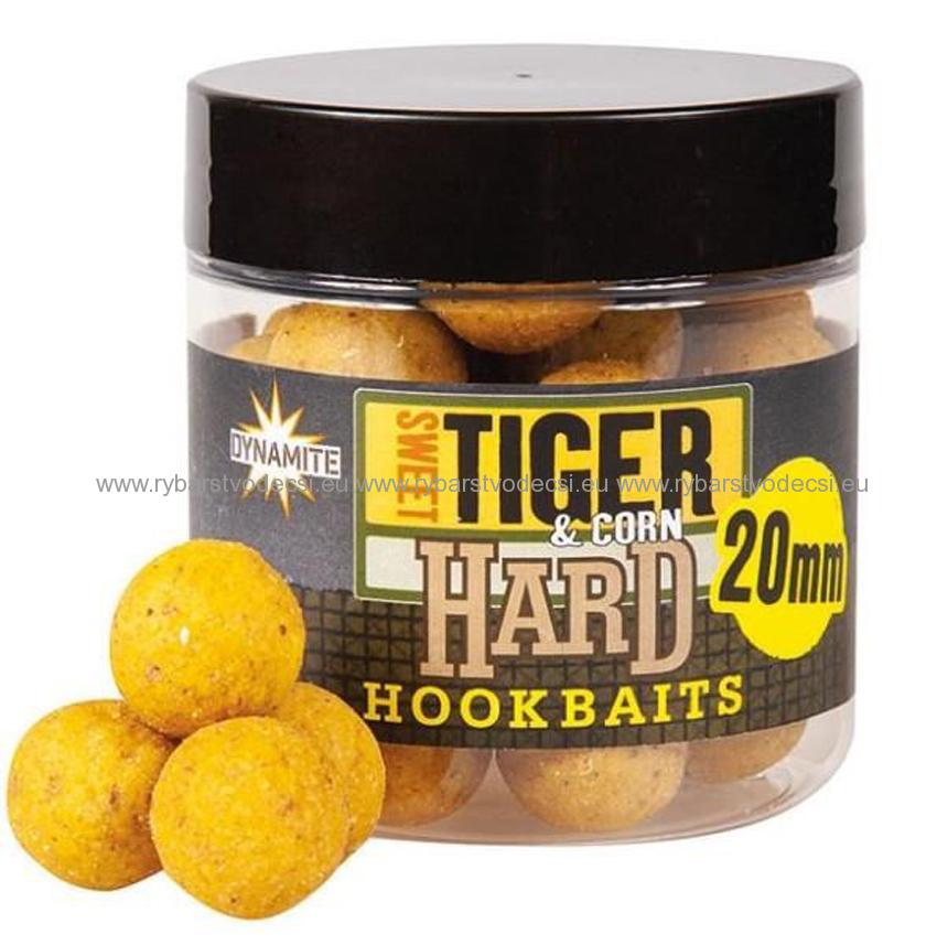 Boilies DYNAMITE BAITS Hard Hookbaits Sweet Tiger & Corn 