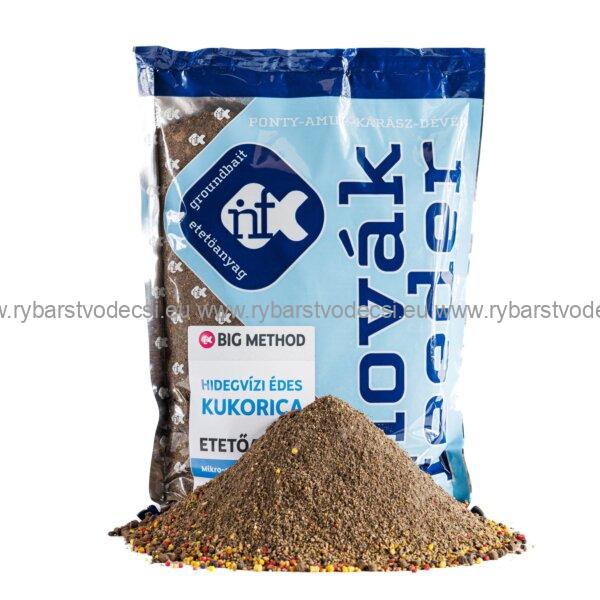 Krmivo Novák Feeder Big Method Sladká kukurica-Studená voda1kg