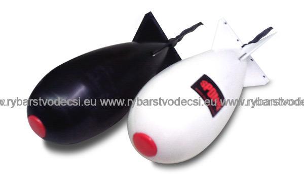 Spomb zakrmovacia raketa čierna / mini