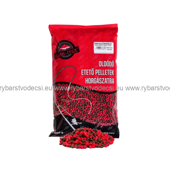 Beta Mix Mikropelety 1kg Jahoda -Ryba 