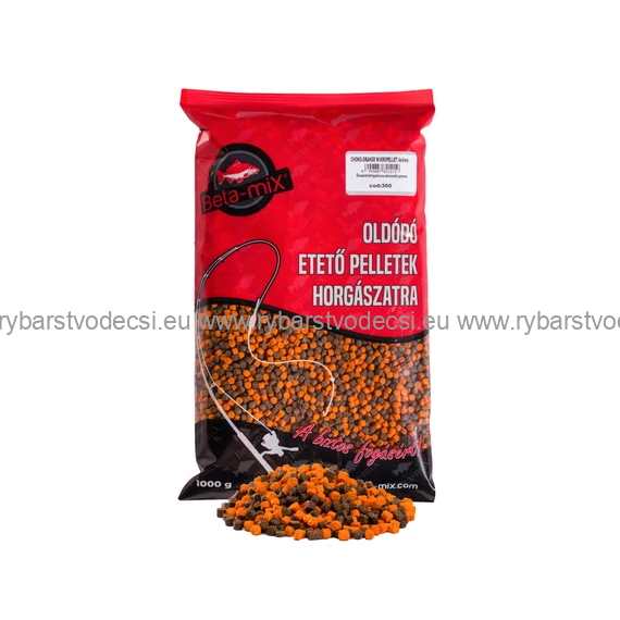 Beta Mix Mikropelety 1kg Čoko - Pomaranč