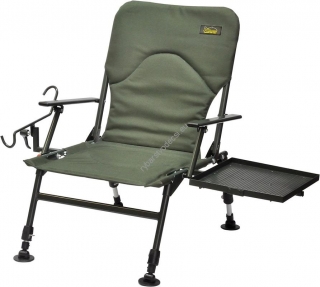  K-Karp Stolička so stolíkom a držiakom na prút Tourer MKII Chair