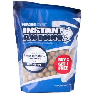 Nash Boilies Instant Action Candy Nut Crush 1kg