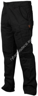 Fox Nohavice Collection Black & Orange Combat Trousers