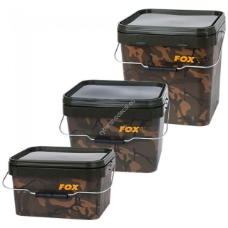FOX Vedro Camo Square Carp Buckets