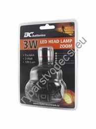 Čelovka BC 3W LED Head lamp ZOOM