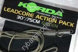 Korda Lead Core Action Pack - Hotová Olovenka s Klipom 
