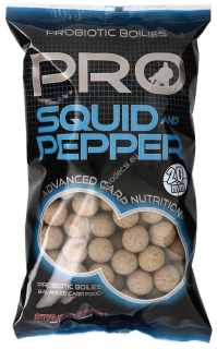 Starbaits Boilies Pro Squid & Pepper 1kg