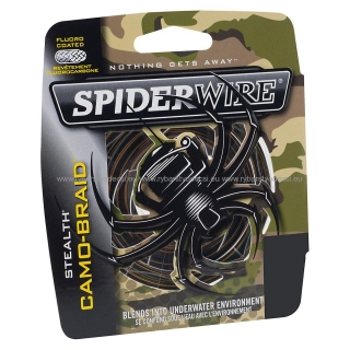 SpiderWire Stealth Smooth Green Camo Braid 150m