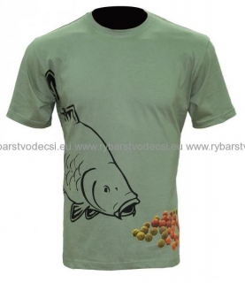Zfish Tričko Boilie T-shirt Olive Green-Veľkosť XL