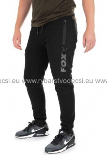 Fox Tepláky Black Camo Print Jogger