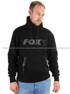 Fox Mikina Black Camo High Neck