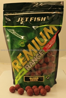 Jet Fish Boilies Premium range Oliheň Squid 16mm/220g