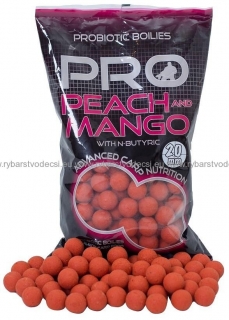 Boilie STARBAITS Probiotic Peach & Mango 1kg