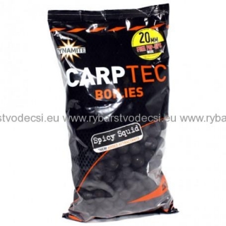 Boilies Dynamite Baits CarpTec Spicy Squid 20mm/2kg