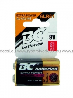 BC  Alkalická 9V batéria