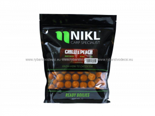 NIKL Ready boilie Chilli & Peach 1kg