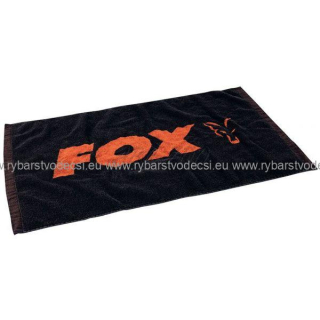 Fox Uterák Black Orange 40x70cm