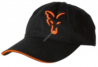 FOX Šiltovka Black & Orange Baseball Cap